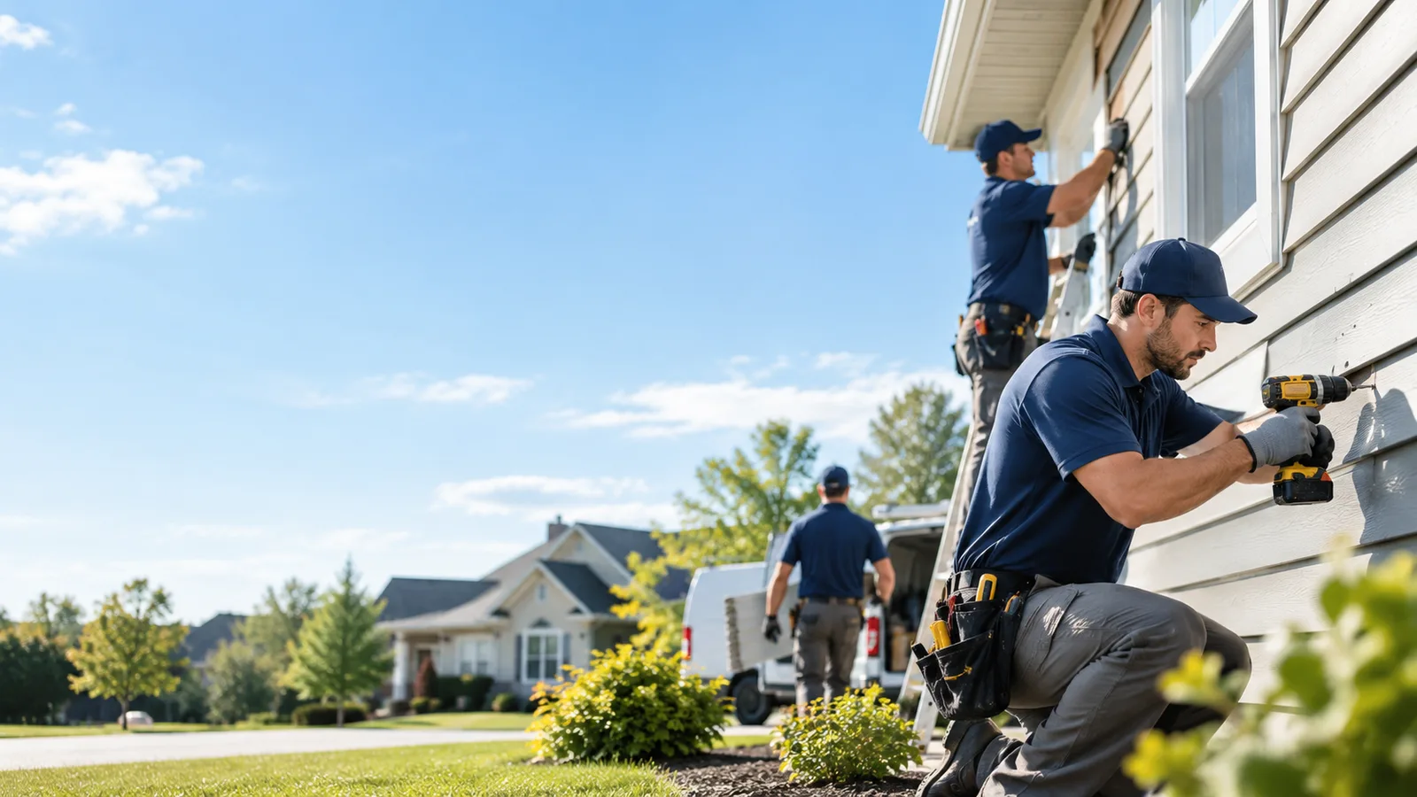 Cracked Siding Repair in Lillian, TX